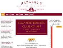 Tablet Screenshot of nazalumni.org